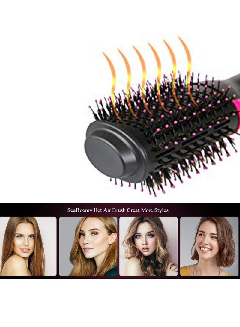 2 in 1 Multifunctional Hair Dryer Volumizer Rotating Hot Hair Brush Curler Roller Rotate Styler Comb Styling Curling Iron - Image 3