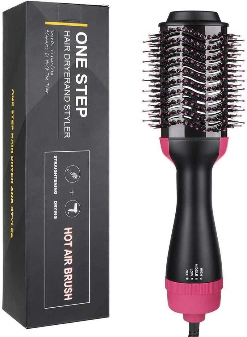 2 in 1 Multifunctional Hair Dryer Volumizer Rotating Hot Hair Brush Curler Roller Rotate Styler Comb Styling Curling Iron - Image 1