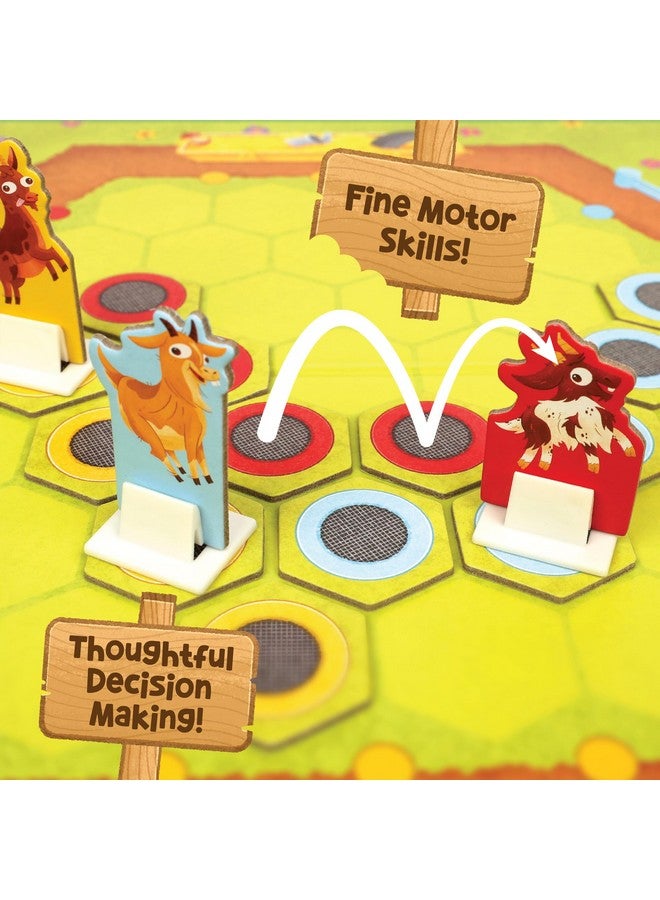 Peaceable Kingdom Bouncin’ Billy Goats Family Board Game - Practice Strategy with Family Games for Kids and Adults - Image 5