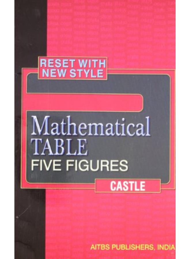 Mathematical Table Five Figures India