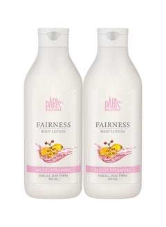 Paris Collection Multi Vitamin Body Lotion Unisex 300ml (Pack Of 2)  - Image 1