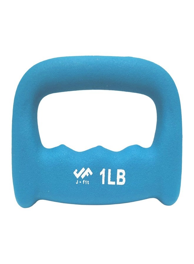 JFIT j/fit 1lb Neoprene Grip Dumbbell Weight - Image 1