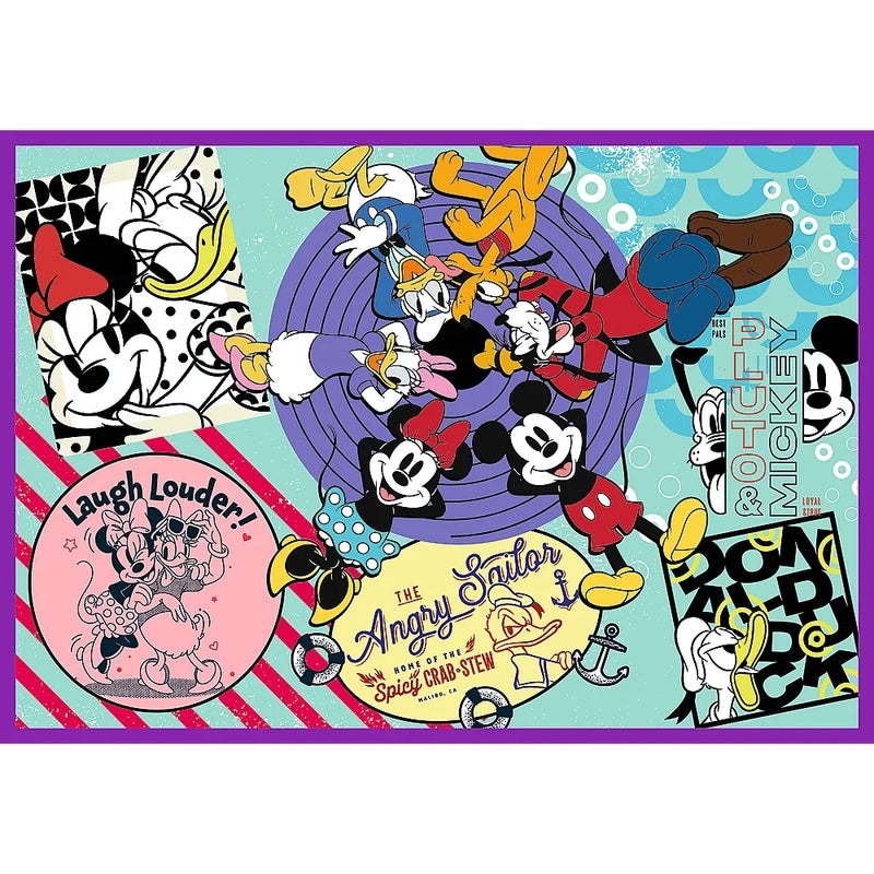 Trefl - Disney Mickey Mouse Adventures Series Puzzle (4x250) Pieces - 13308 - Image 4