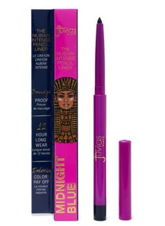 Juvia's Place Nubian Pencil Liner Mechanical Pencil Liner Long Lasting Pencil Liner Makeup Blendable Makeup Pencil Non Sticky Light & Non Sticky Liner Pencil Compact Liner Makeup (Midnight Blue)  - Image 2