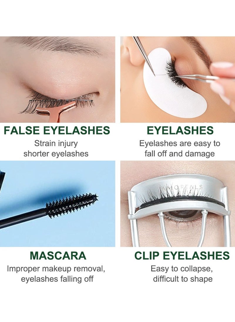 LANEMAY Castor Oil for Hair Growth Eyelash and Eyebrow Serum Natural Cold Pressed Oil for Hair Lash and Brow Nourishment  - Image 4