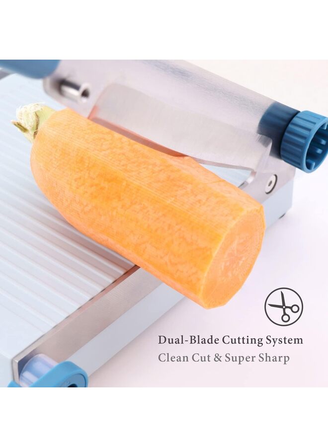 Multipurpose Cheese Slicer Cutter with Board for Arthritic and Weak Hands, Adjustable Thickness Dial for Block Cheese, Effortless Slicing  - Image 4