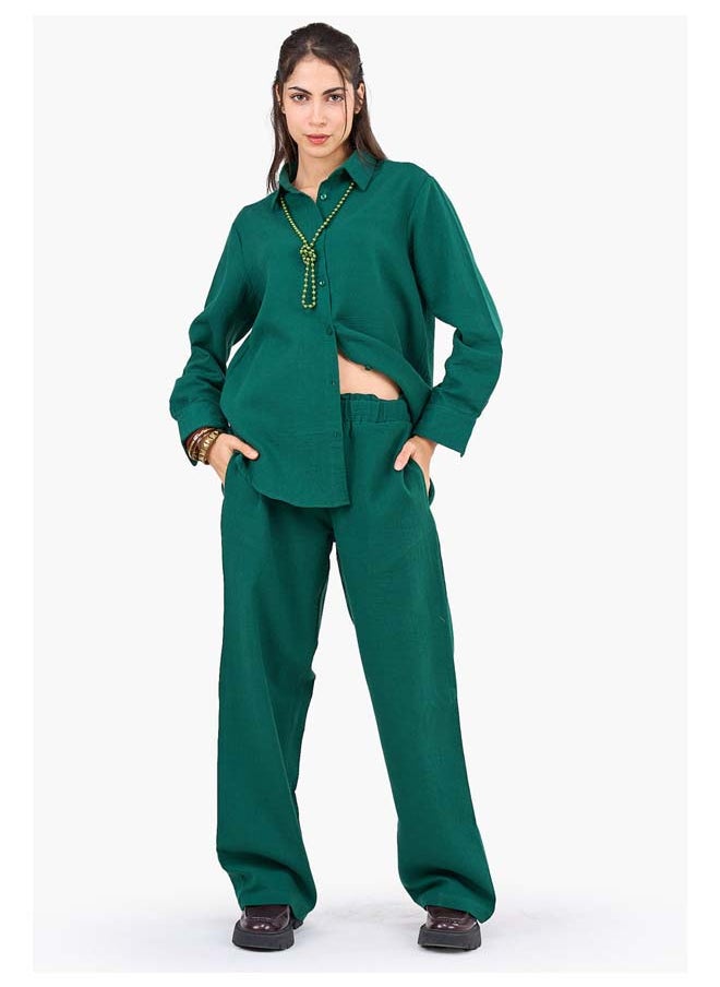 Clue Relaxed Elegance Tencel Shirt  - Image 4