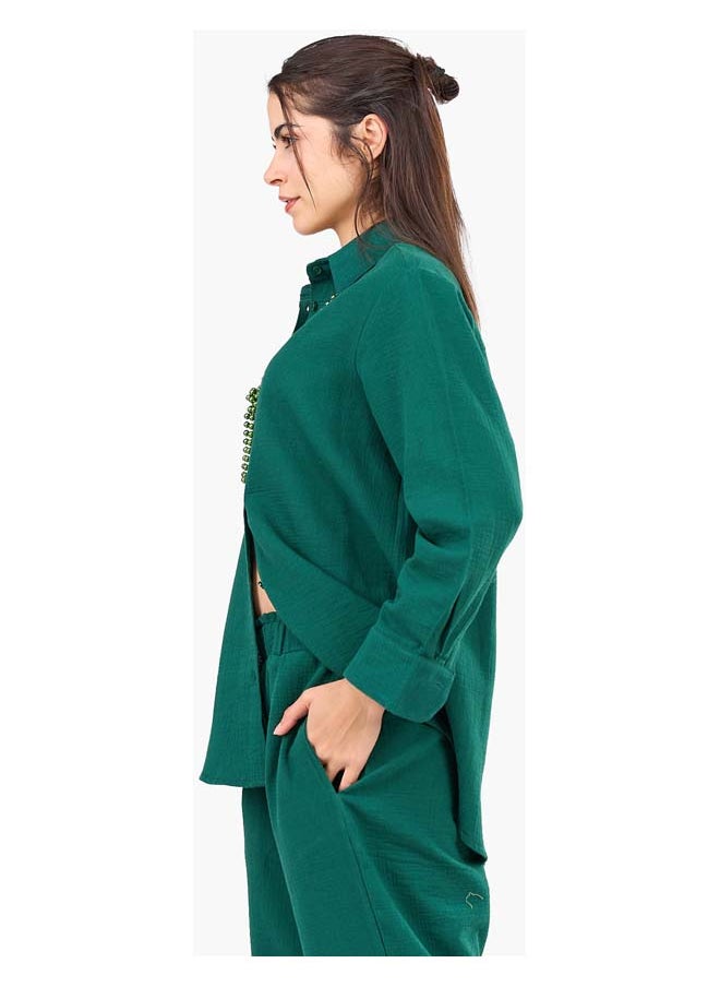 Clue Relaxed Elegance Tencel Shirt  - Image 2