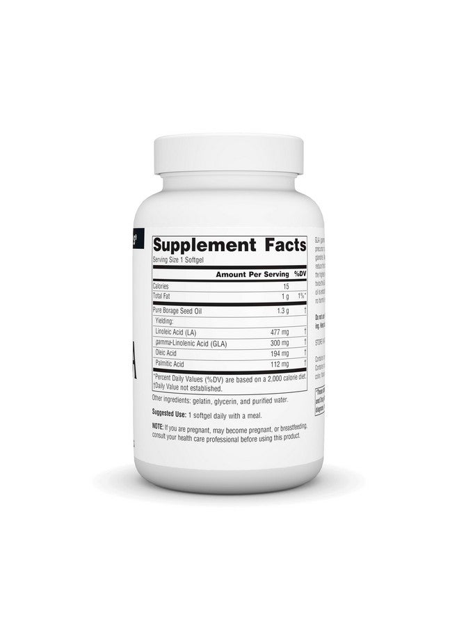 Source Naturals Mega-GLA 300 - Borage Seed Oil That is Hexane-Free - 60 Softgels - Image 2