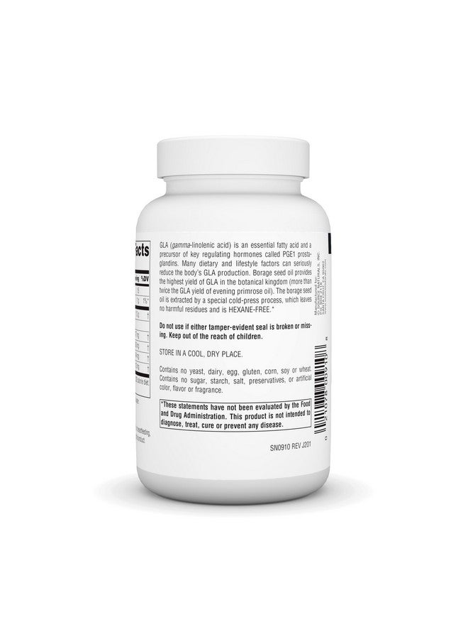 Source Naturals Mega-GLA 300 - Borage Seed Oil That is Hexane-Free - 60 Softgels - Image 3
