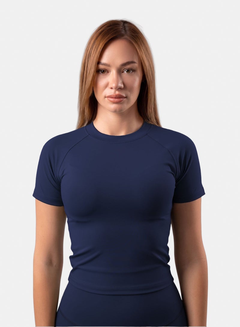 Gorilla Raw crop â€“  Dark Navy - Image 1