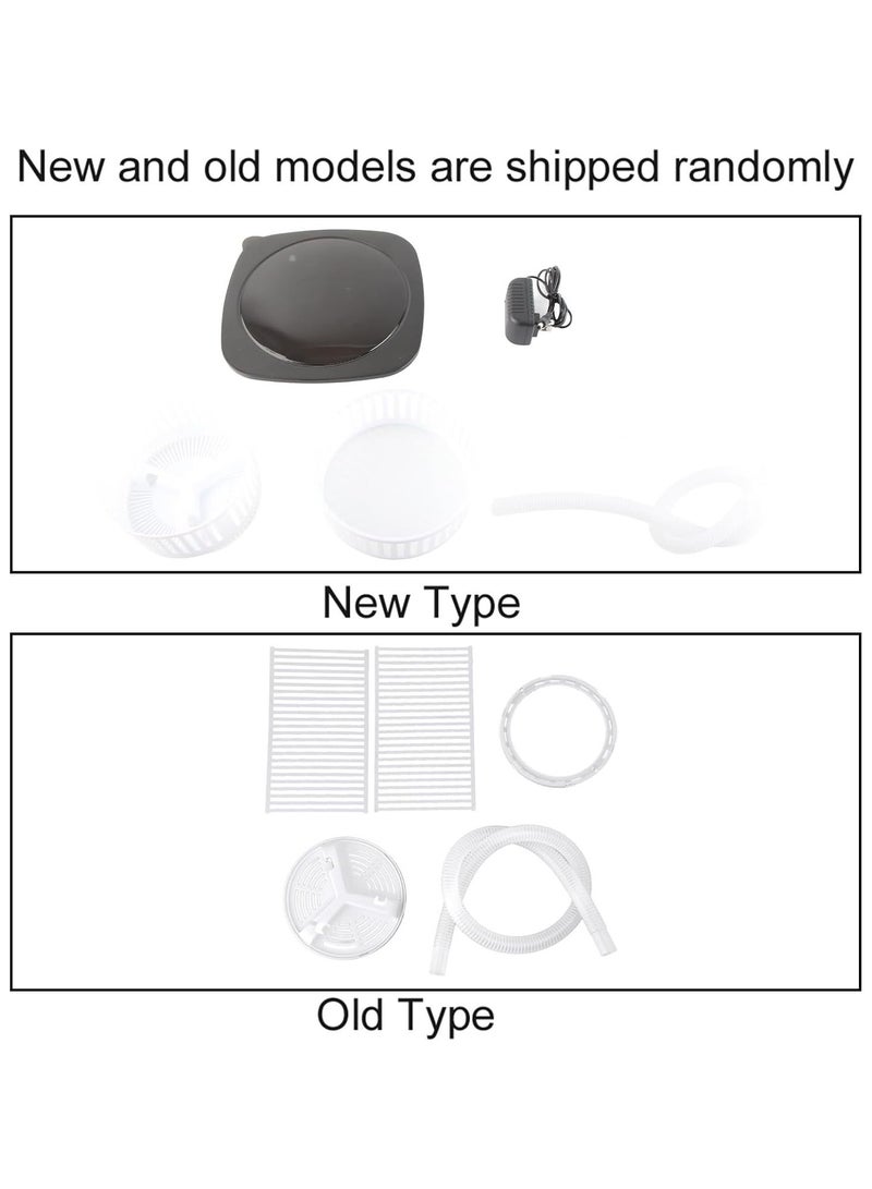 Portable Foldable Bucket Washer Integrated Design with Builtin Dehydrator for Household Laundry Tasks Green  - Image 3