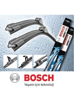 Audi A1 Windshield Wiper Set Front Set Right-Left (A 555 S) Set Aerotwin Front - 600/400 mm
