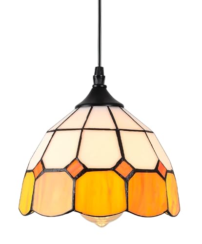 jengush Battery Operated Pendant Light with CR2025 RemoteRechargeable Ceiling Light Fixture with 9 Colors Dimmable BulbBattery Powered Pendant Light for Home Decor Indoor Kitchen Island Bedroom - Image 1