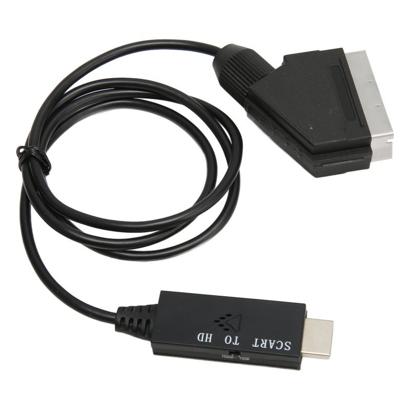 SCART to HDMI Converter 1080P 60Hz - USB Powered Plug and Play Adapter for VHS VCR DVD Recorder to HD Multimedia Interface 1.3 TV - Image 2