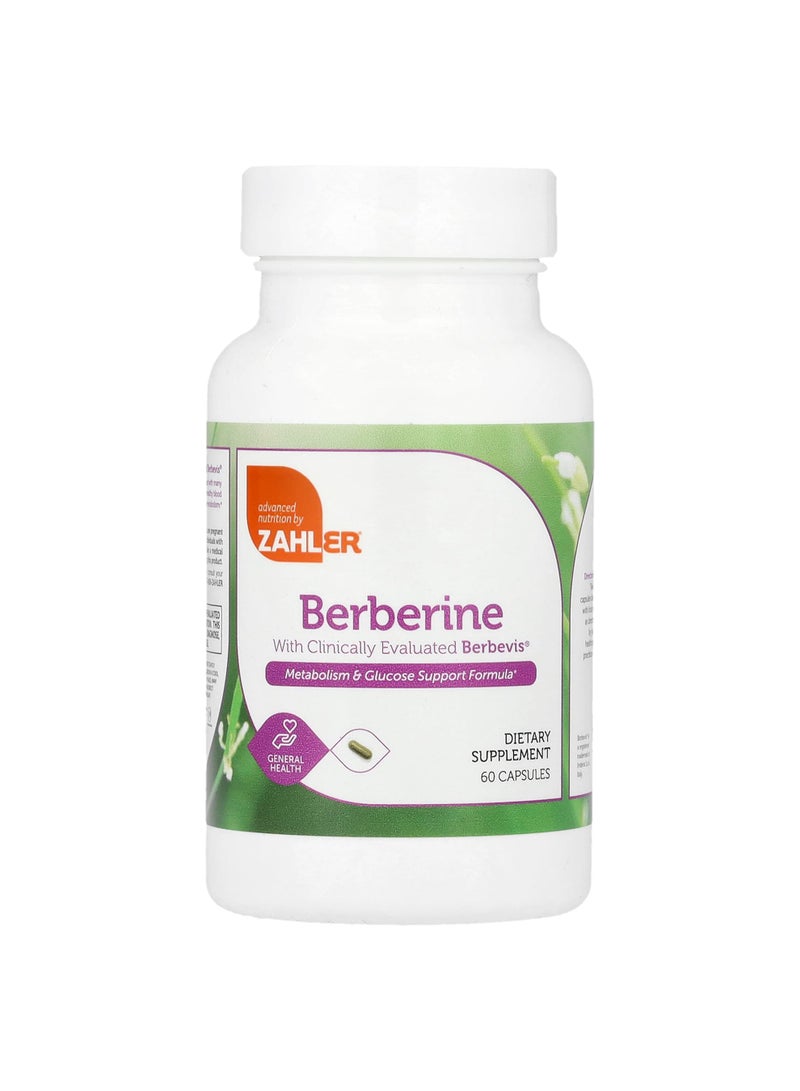 Berberine, 60 Capsules