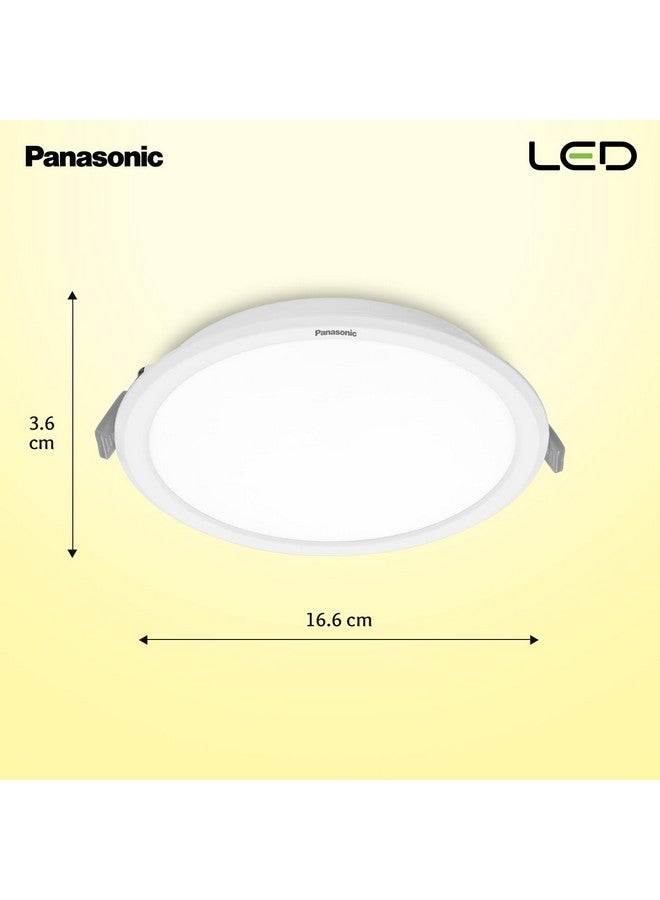 Panasonic 10W LED Round PC Downlight for Ceiling | Round LED PC Surface Downlighter Ceiling Light for Home & Hall (Cool White,PDLM01107R2) - Image 2
