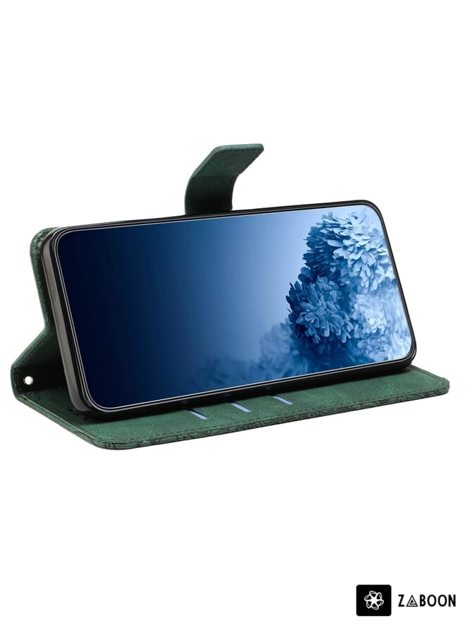 Zaboon Protective Case Cover For iPhone 14 Pro Max Mandala Embossed Flip Leather - Image 4