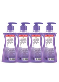 Santoor Crème Hand Wash Pump With Touch Of Lotion Made With Berries & Tulsi Rich Lathering Formula With Antibacterial Properties Soft On Hands Soothes & Hydrates Skin (200Ml Pack Of 4)  - Image 3