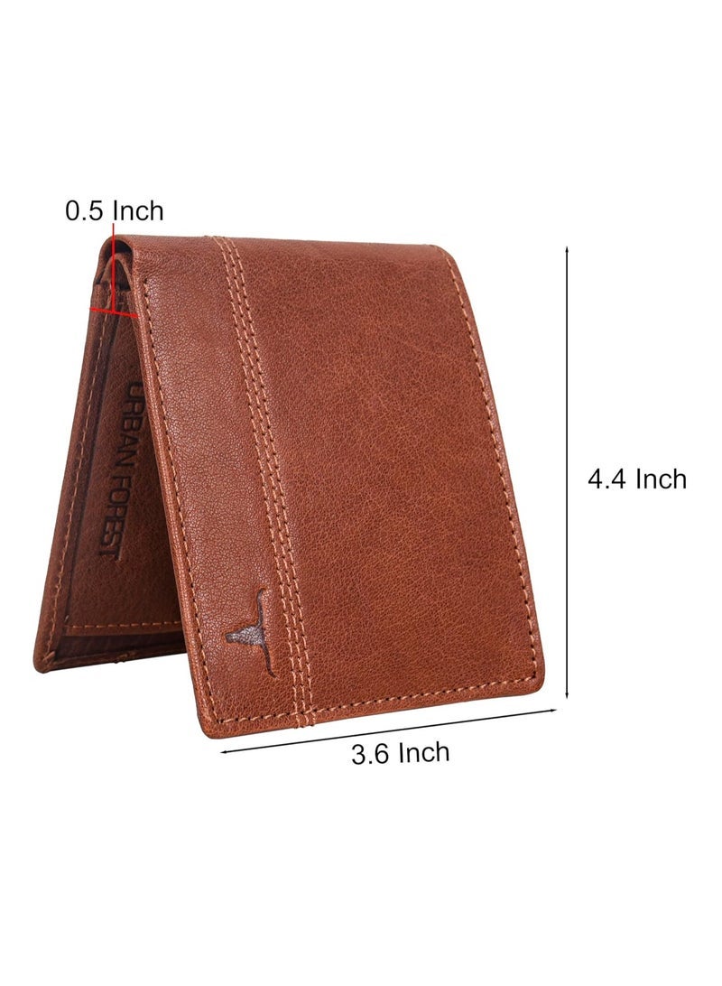 URBAN FOREST Max Redwood Leather Wallet for Men - Image 4