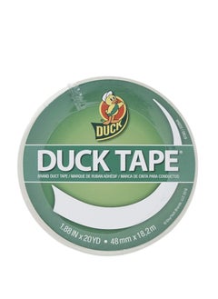Duck Duck 1265015 1.88" x 20 yd Winking Tape, Single Roll, White  - Image 1