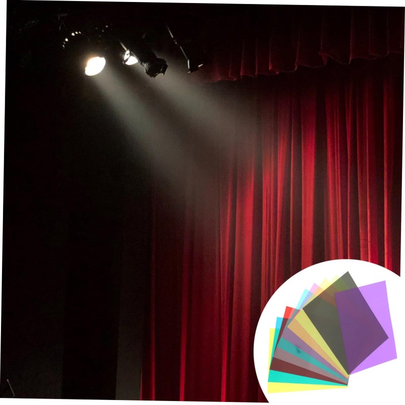 10 Pcs Clear PVC Light Diffuser Sheets For Strobe LED Stage Photography Light - Image 4