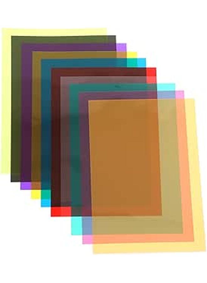 10 Pcs Clear PVC Light Diffuser Sheets For Strobe LED Stage Photography Light - Image 1