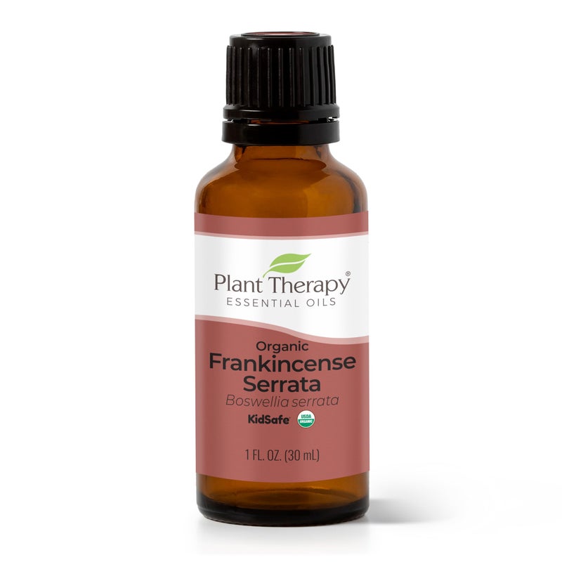 Plant Therapy Organic Frankincense Serrata Essential Oil 100% Pure, USDA Certified Organic, Undiluted, Natural Aromatherapy, Therapeutic Grade 30 mL (1 oz) - Image 1