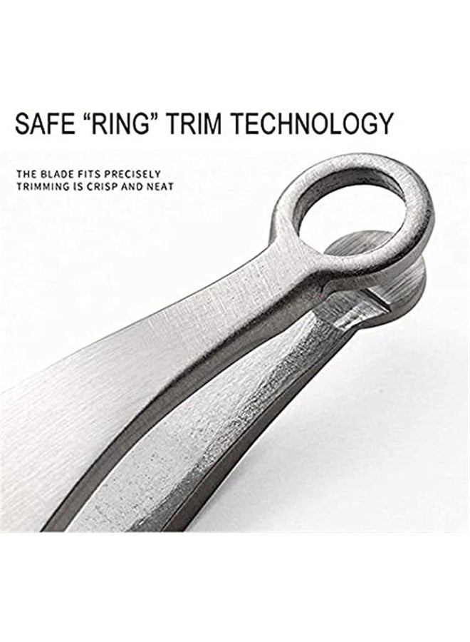 Fengfree Stainless Steel Universal Nose Hair Trimming Tweezers - Image 3