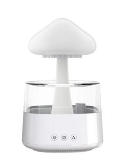 ULHYC Cloud Rain Humidifier Colorful Light Raindrop Aroma Diffuser with Desktop Fountain Water Drop Sound for Home Office Restaurant  - Image 1