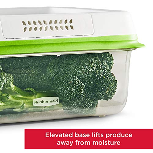 Rubbermaid FreshWorks Produce Saver, Large Produce Storage Containers, 4 Piece Set - Image 3