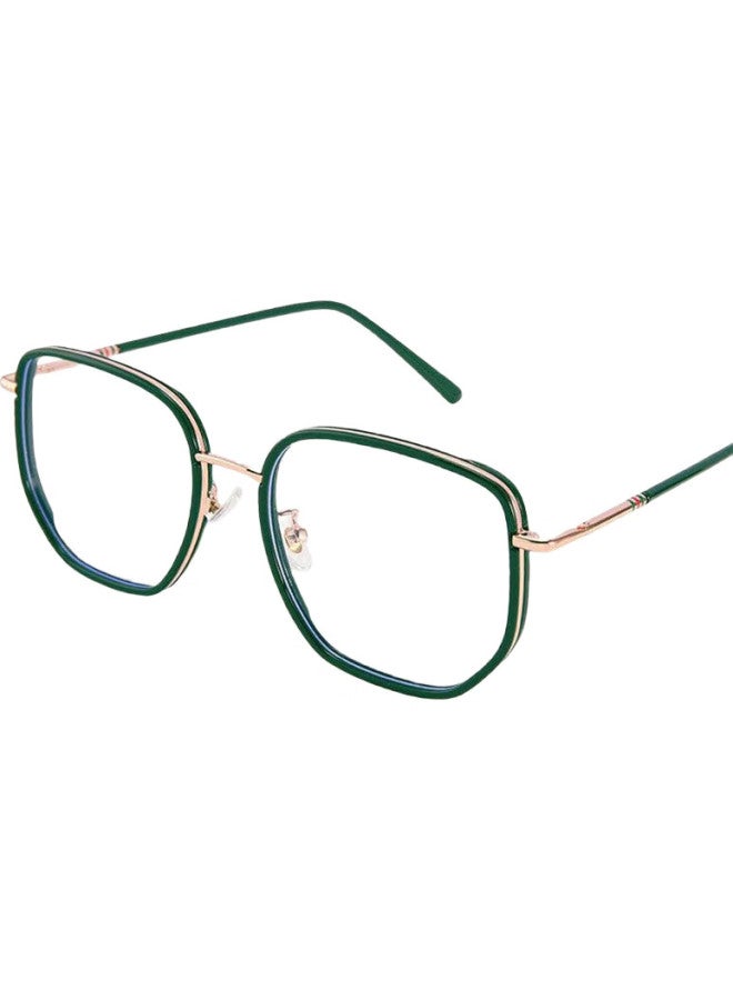 Boshide Anti-Blue Light Glasses, Anti-Radiation Glasses, Ultra-Light Student Bare-Faced Gadget, Non-Prescription Glasses For Men And Women, Fortune-Attracting Fairy Green - Image 2