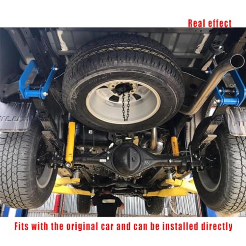 JS SUPER WORK 2 Rear Leaf Spring GShackles Sensor Holes Fit for Toyota Hilux REVO 28L 20152026 Heavy Duty Manganese Steel Comfort Suspension Lift KitLeveling Smooth Ride OffRoad Kit - Image 3