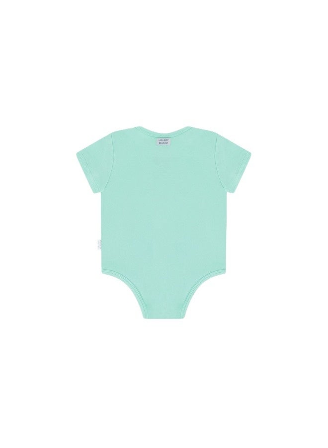 Lullaby Bloom Premium 100% Certified Organic Cotton Baby Essential Infant Bodysuit for Baby Girls and Boys Unisex Crayons - 6-9 Months - Image 4