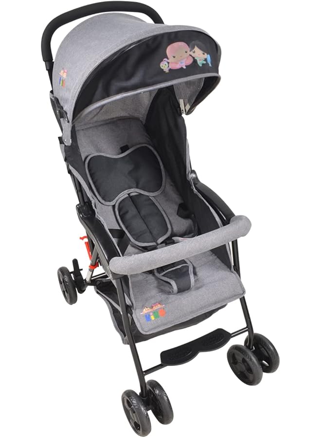 Kiko Stroller For Newborn Baby Grey - Image 1