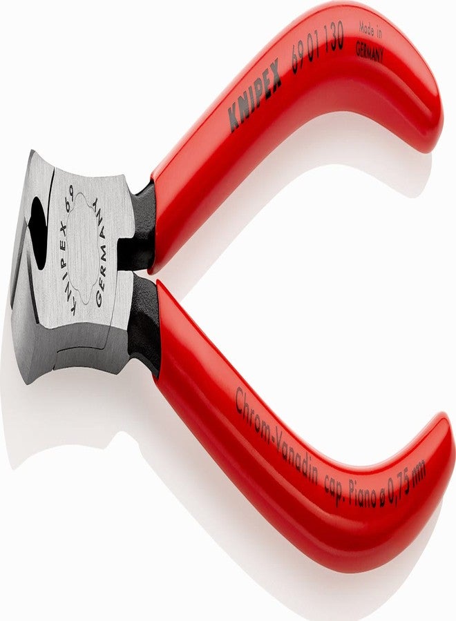 Knipex End Cutting Nipper for mechanics black atramentized, plastic coated 130 mm 69 01 130 - Image 2