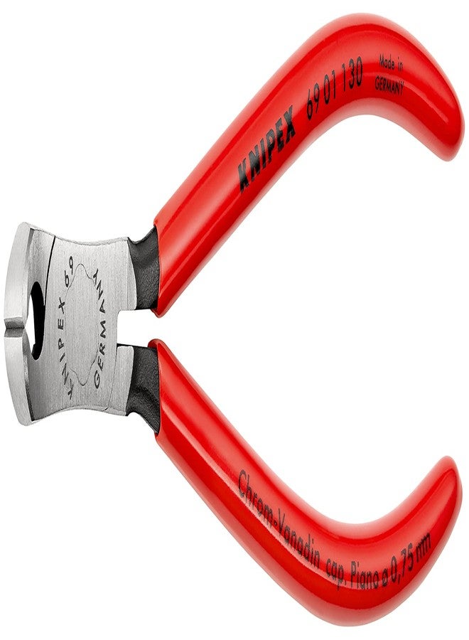 Knipex End Cutting Nipper for mechanics black atramentized, plastic coated 130 mm 69 01 130 - Image 3