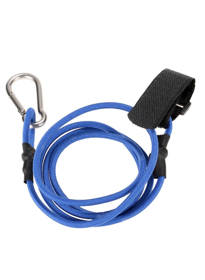 Generic Kayak Canoe Safety Paddle Leash With Carabiner 103cm  - Image 1