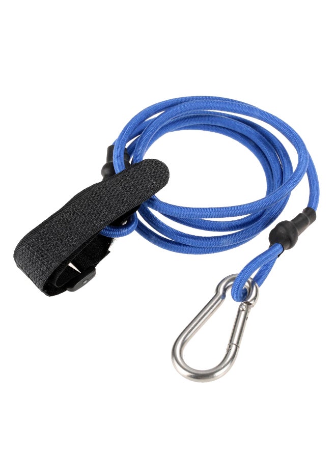 Generic Kayak Canoe Safety Paddle Leash With Carabiner 103cm  - Image 2