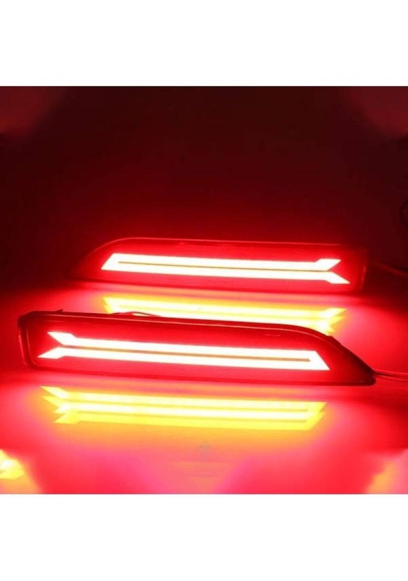 Honda Crv İçin 2 Adet Cr-v 2007 2008 2009 Çok Fonksiyonlu Led Arka Tampon Işık Arka Sis Lambası Otomatik Ampul Fren Işık Reflektörü Yurt Dışından - Image 2