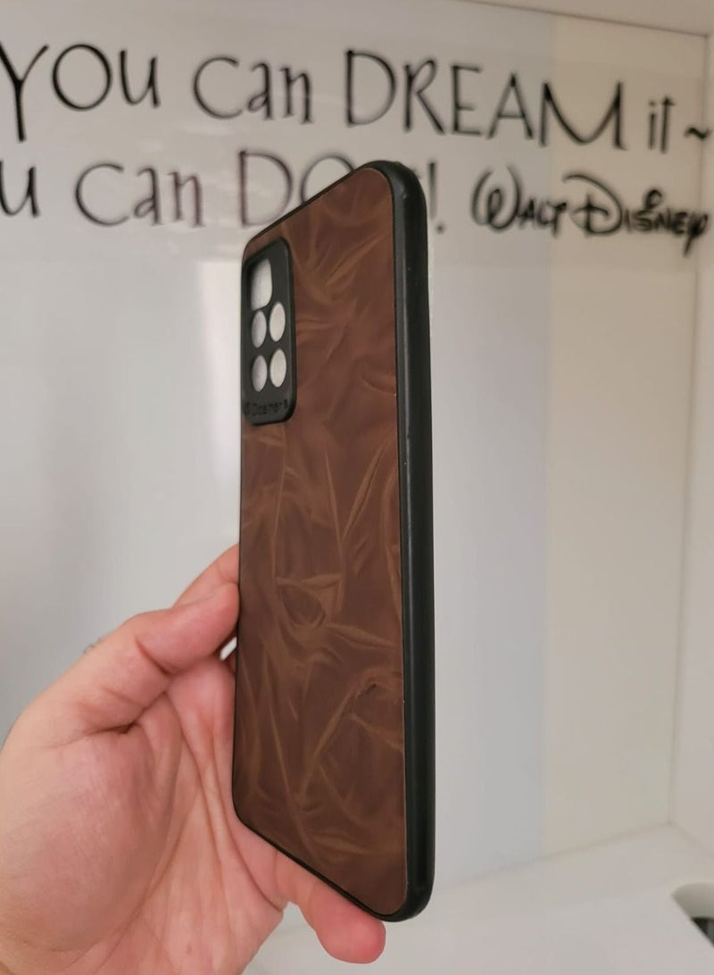 غطاء خلفي سيليكون RM 10 باللون البني - Image 2