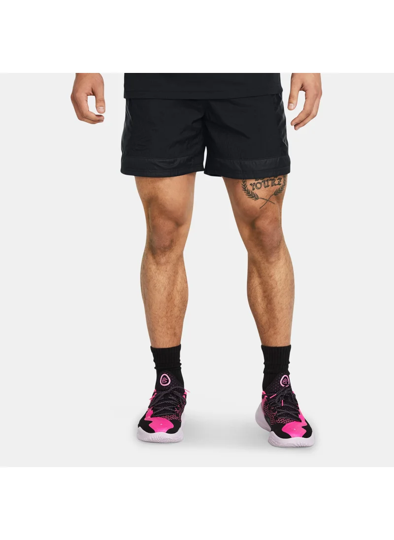 اندر ارمور Men's Curry Woven Shorts