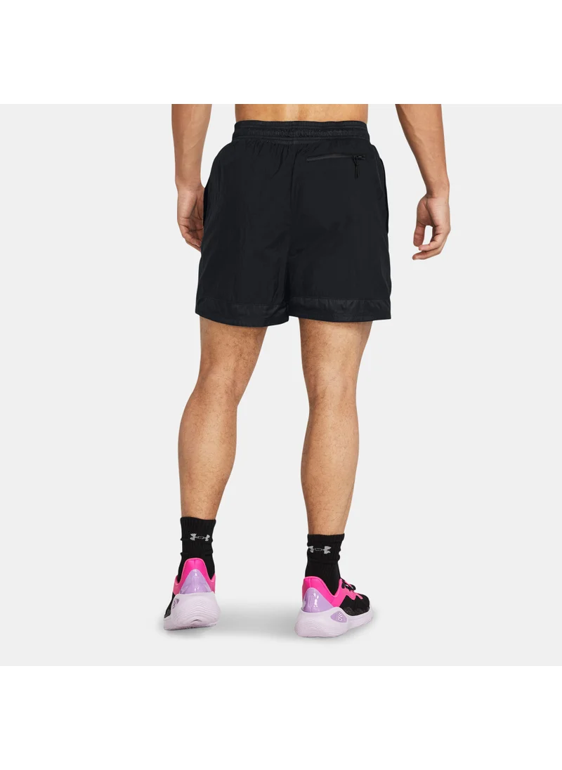 اندر ارمور Men's Curry Woven Shorts