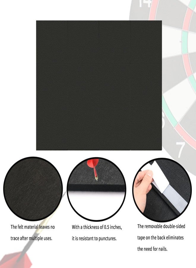 Gainspra Large Dart Board Wall Protectors: 36x48x0.5'' Large Dartboard Surround Backboard Behind Dart Board Wall Backing Self-Adhesive - Image 3