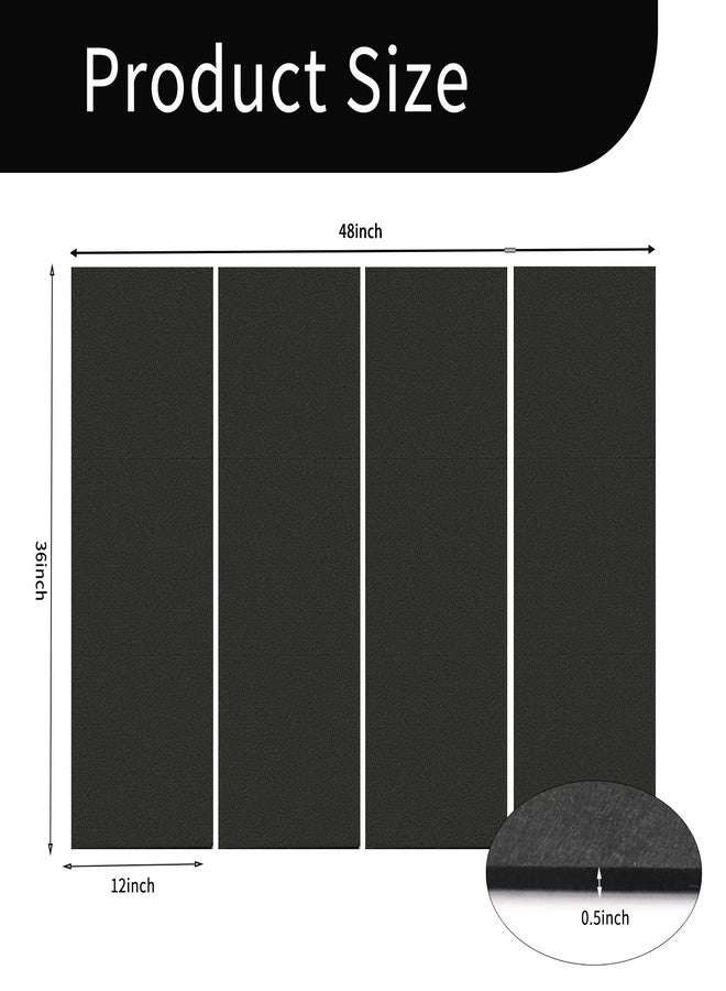 Gainspra Large Dart Board Wall Protectors: 36x48x0.5'' Large Dartboard Surround Backboard Behind Dart Board Wall Backing Self-Adhesive - Image 2