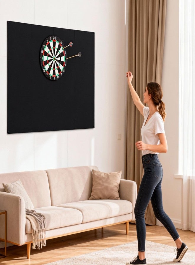 Gainspra Large Dart Board Wall Protectors: 36x48x0.5'' Large Dartboard Surround Backboard Behind Dart Board Wall Backing Self-Adhesive - Image 5