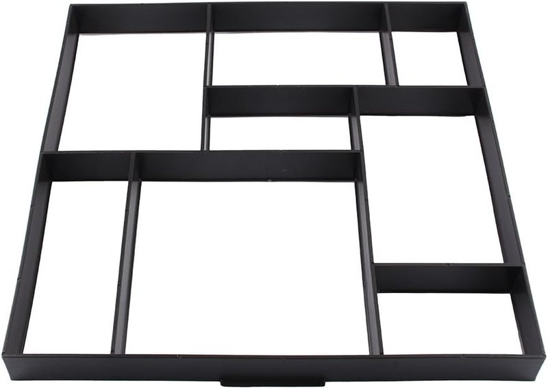 Black Plastic DIY Driveway Paving Stone 19 6x19 6x4 6 Inch Square For Patio Courtyard - Image 2