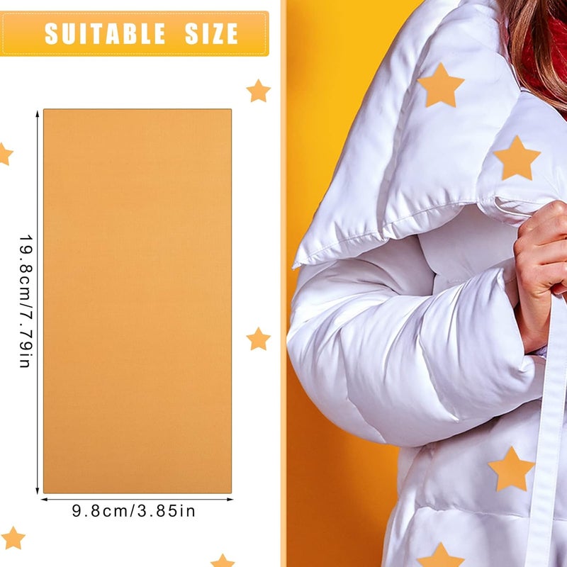 Jexine 30 Pieces Nylon Repair Patches Self Adhesive Waterproof Lightweight Repair Patches for Clothing Down Jacket Holes Tearing 787 x 394 Inch - Image 2