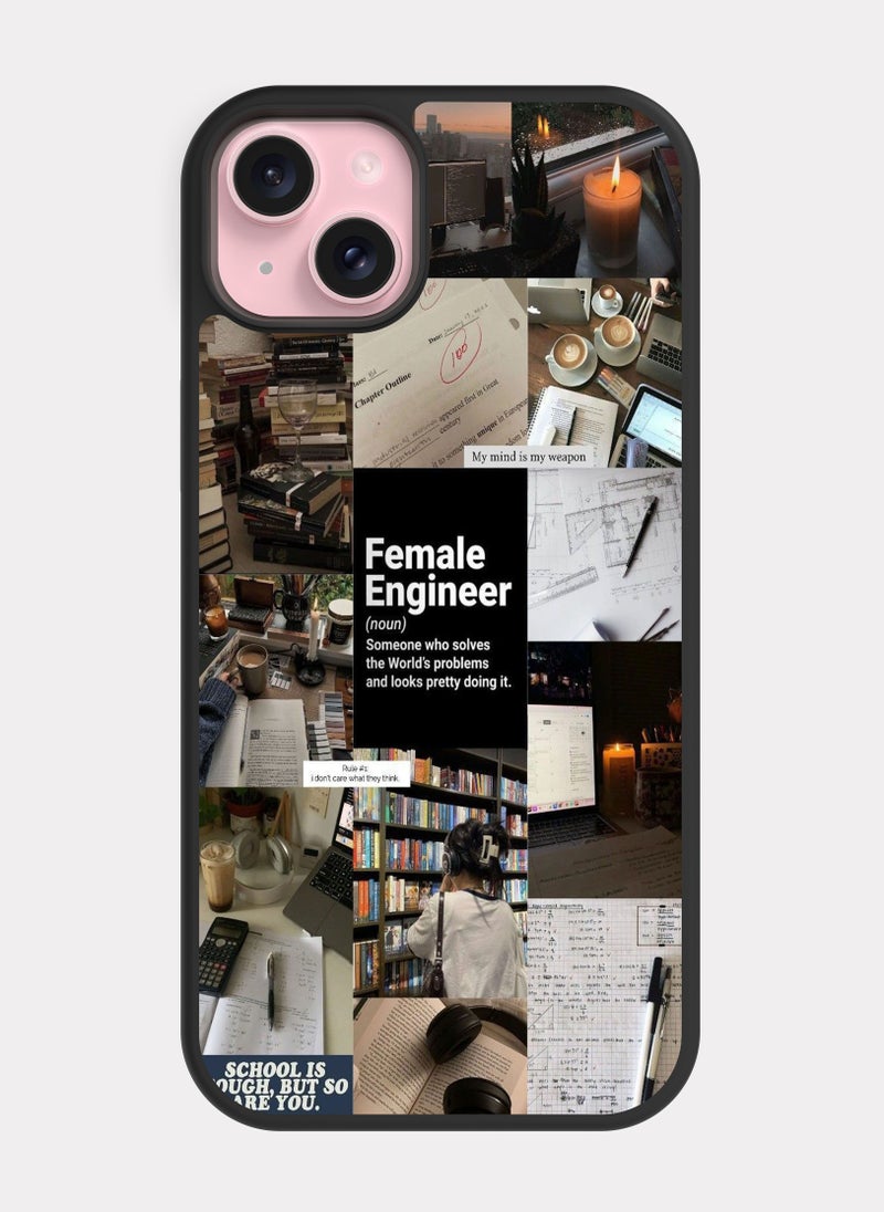 PXLAAT iPhone 15 Plus case cover Female Engineer - Image 1