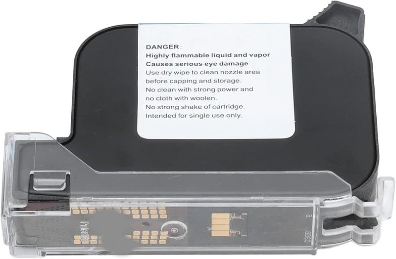 Eujgoov 42ml Quick Dry Black Ink Cartridge Replacement For Handheld Inkjet Printers - Image 5